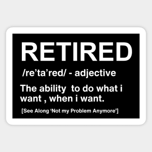 Funny-retirement Sticker